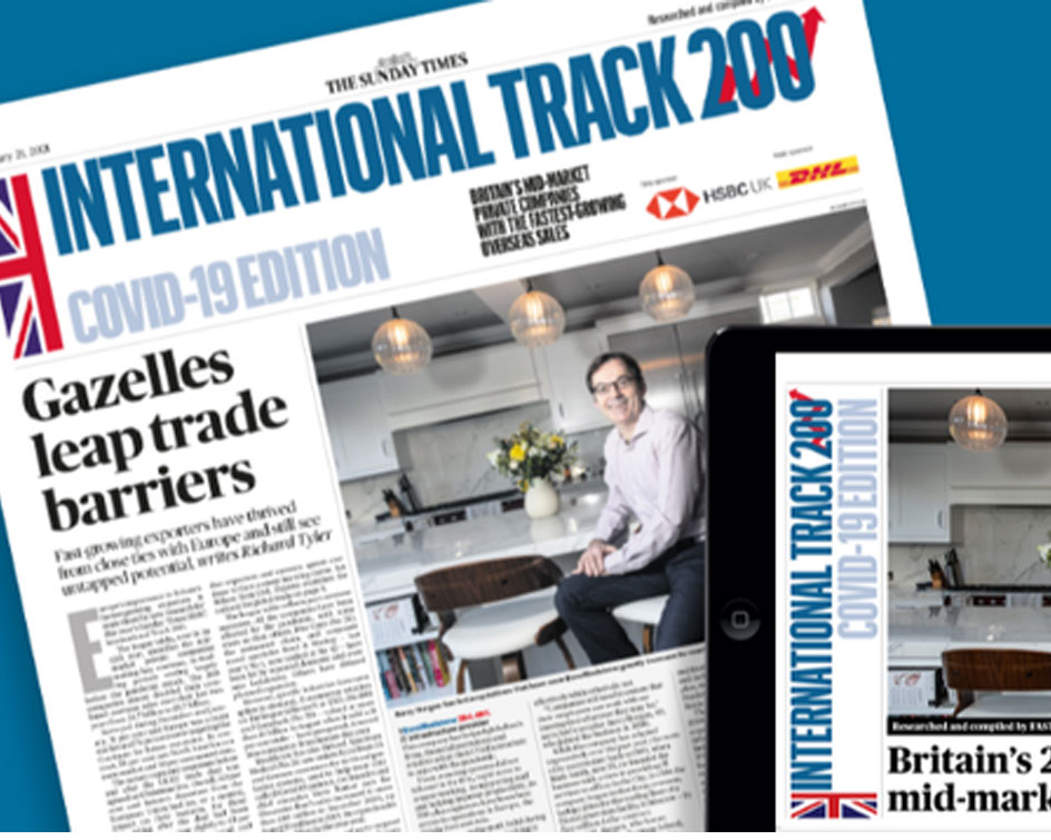 Sunday Times International Track features two LDC-backed businesses