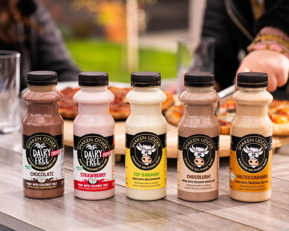 UK’s #1 premium milkshake brand Shaken Udder secures backing from LDC