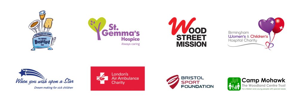 Charity logos